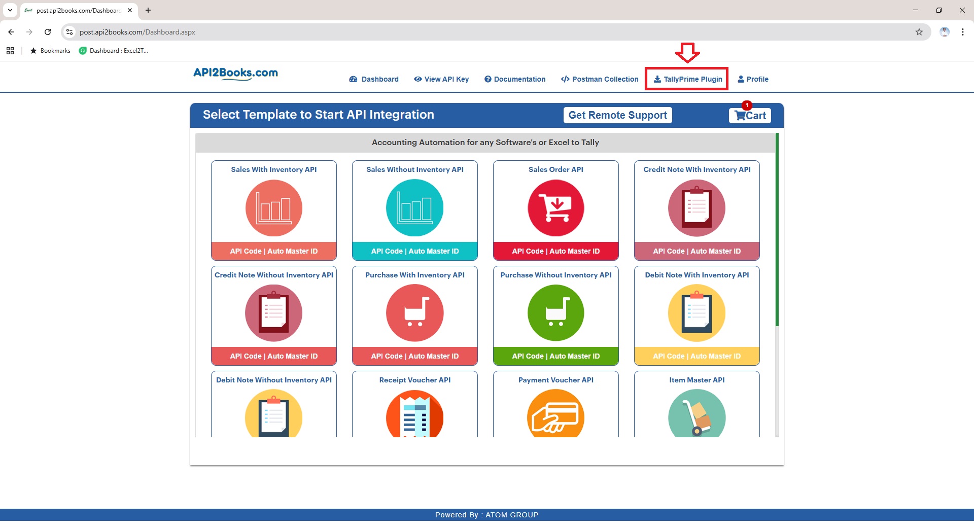TallyPrime POST API Tally Plugin Download