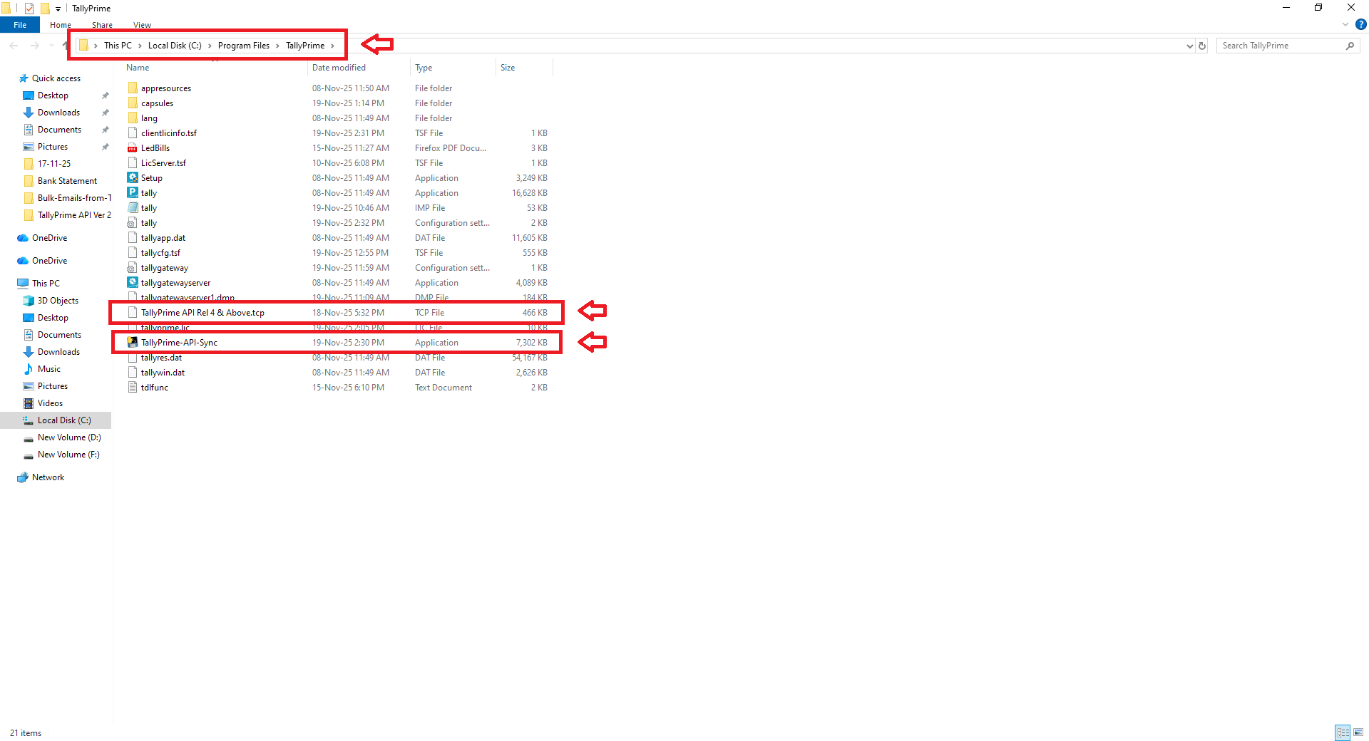 TallyPrime API Ver 2-1