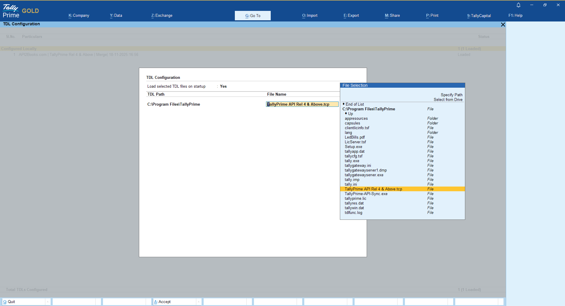 TallyPrime API Ver 2-2