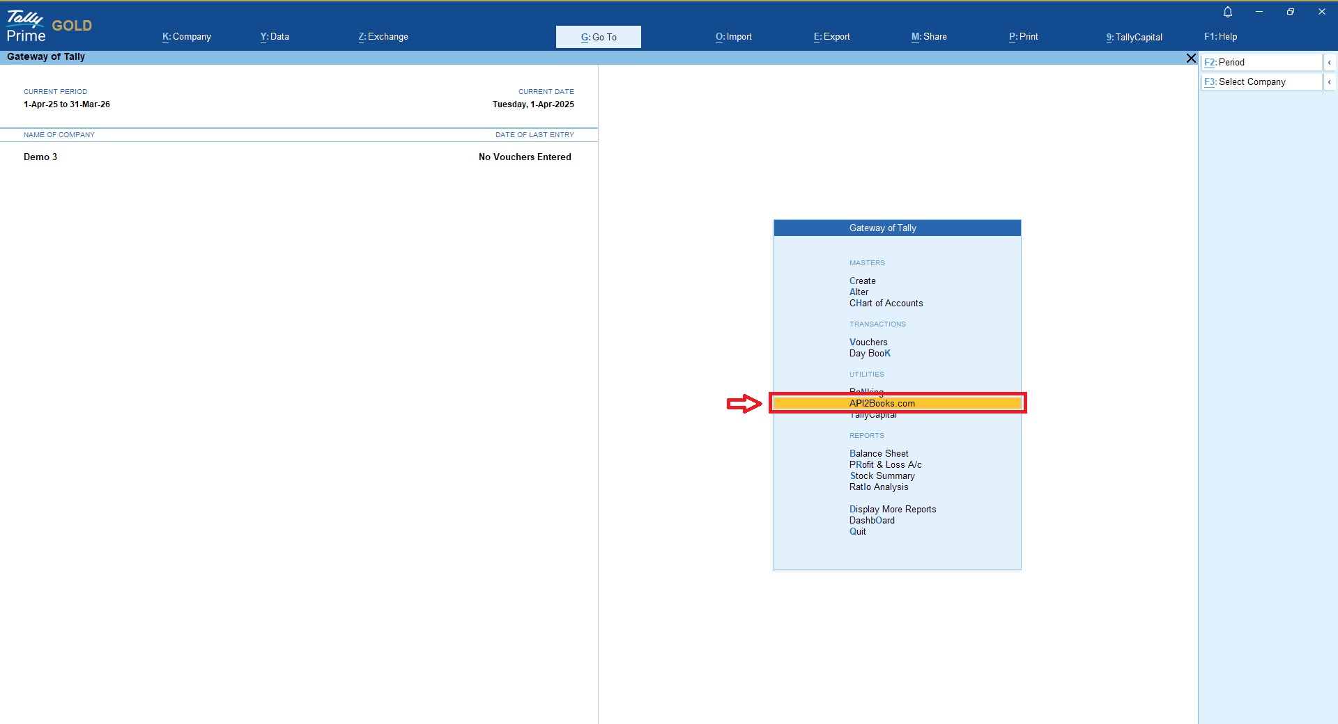 TallyPrime API Ver 2-5