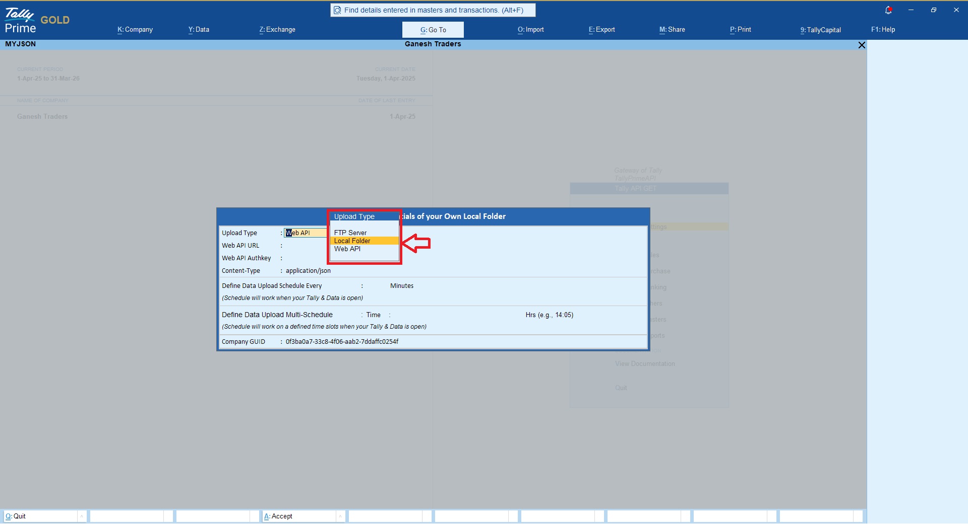 TallyPrime GET API - API2Books.com - 5